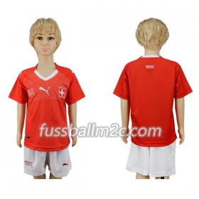 Fußballtrikots Schweiz Kinder Heim Trikotsatz WM 2018